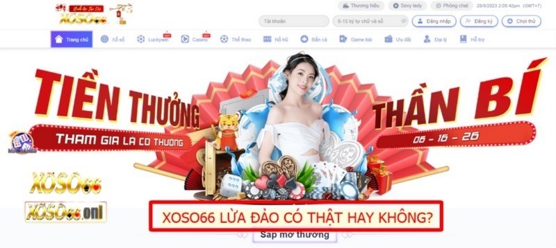 Tin đồn nhà cái xoso66 lừa đảo có phải sự thật?